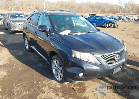 2010 Lexus Rx 350 z USA, uszkodzony, nr VIN 2T2BK1BA4AC005204